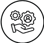 graphic for on site technical expertise and moderation